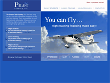 Tablet Screenshot of pilotfinance.com